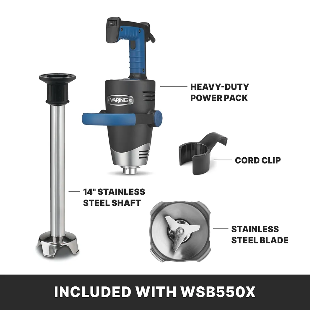 Waring WSB550X 14" Heavy-Duty Big Stik EvolutionX Immersion Blender - Image 3