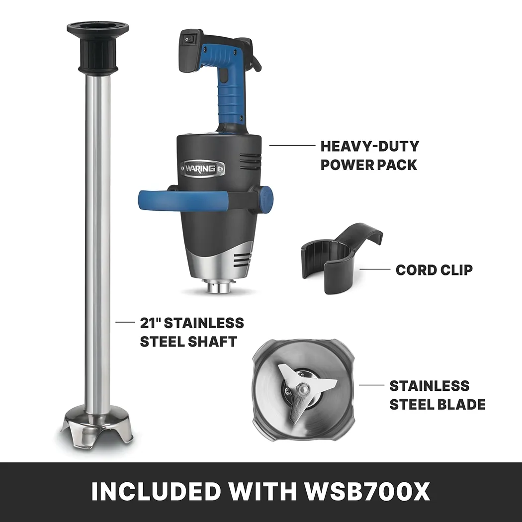 Waring WSB700X 21" Heavy-Duty Big Stik EvolutionX Immersion Blender - Image 3