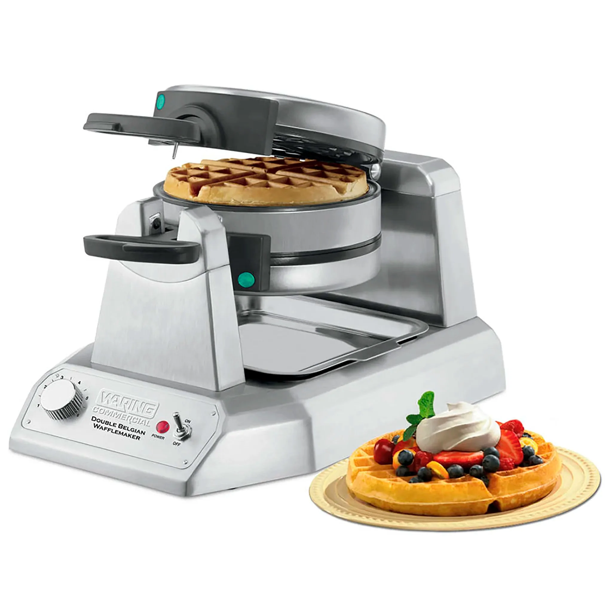 Waring WW200 Double Belgian Waffle Maker - Image 4
