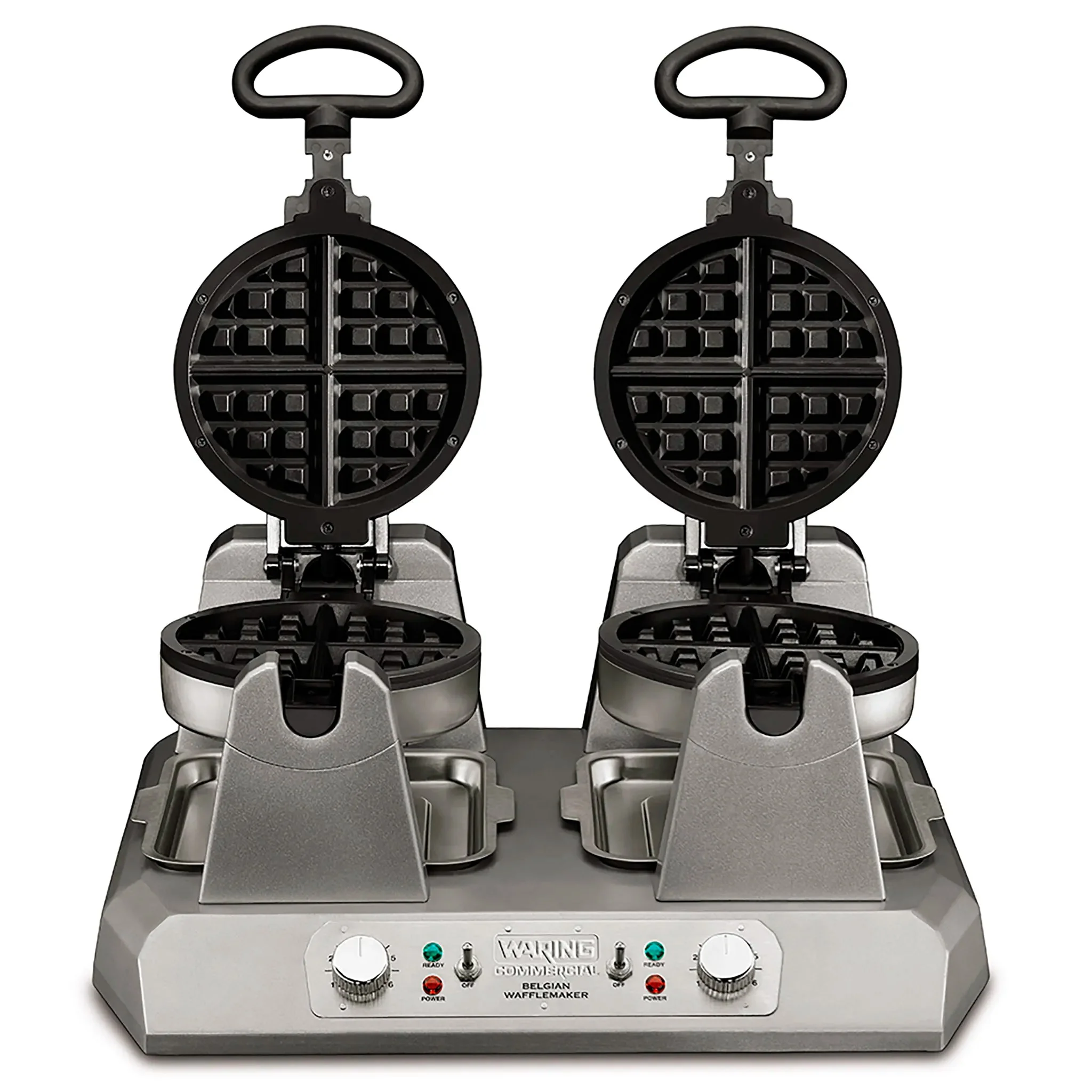 Waring WW250X2 Side by Side Single Belgian Waffle Maker - Image 3