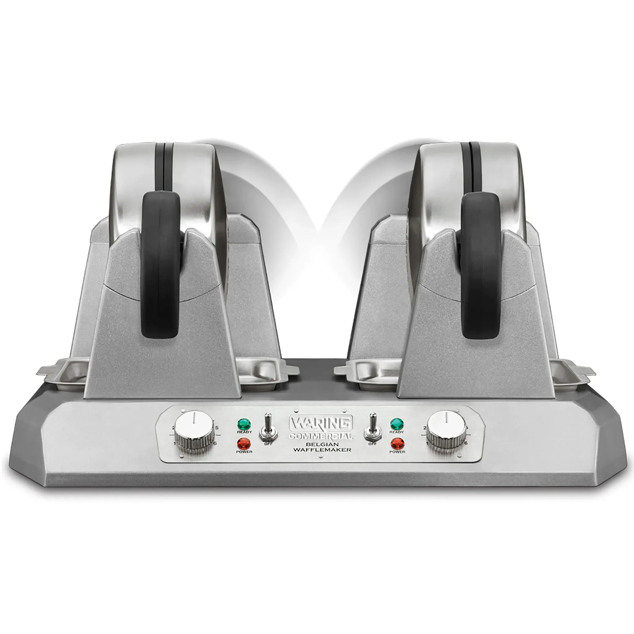 Waring WW250X2 Side by Side Single Belgian Waffle Maker - Image 5