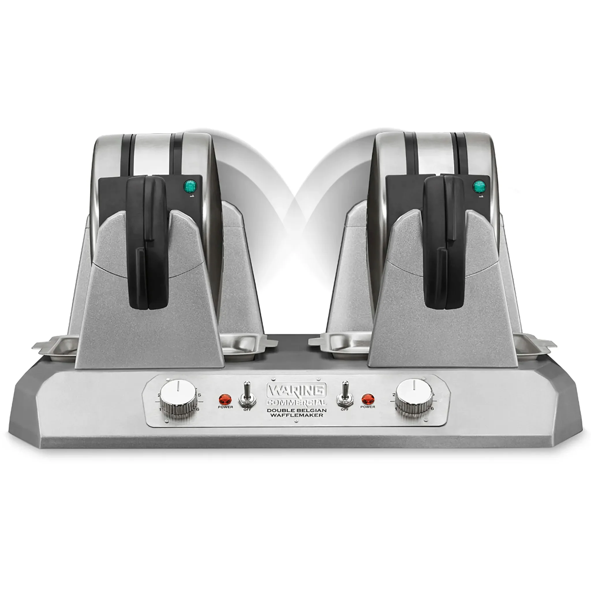 Waring WW300BX Side by Side Double Belgian Waffle Maker - Image 5