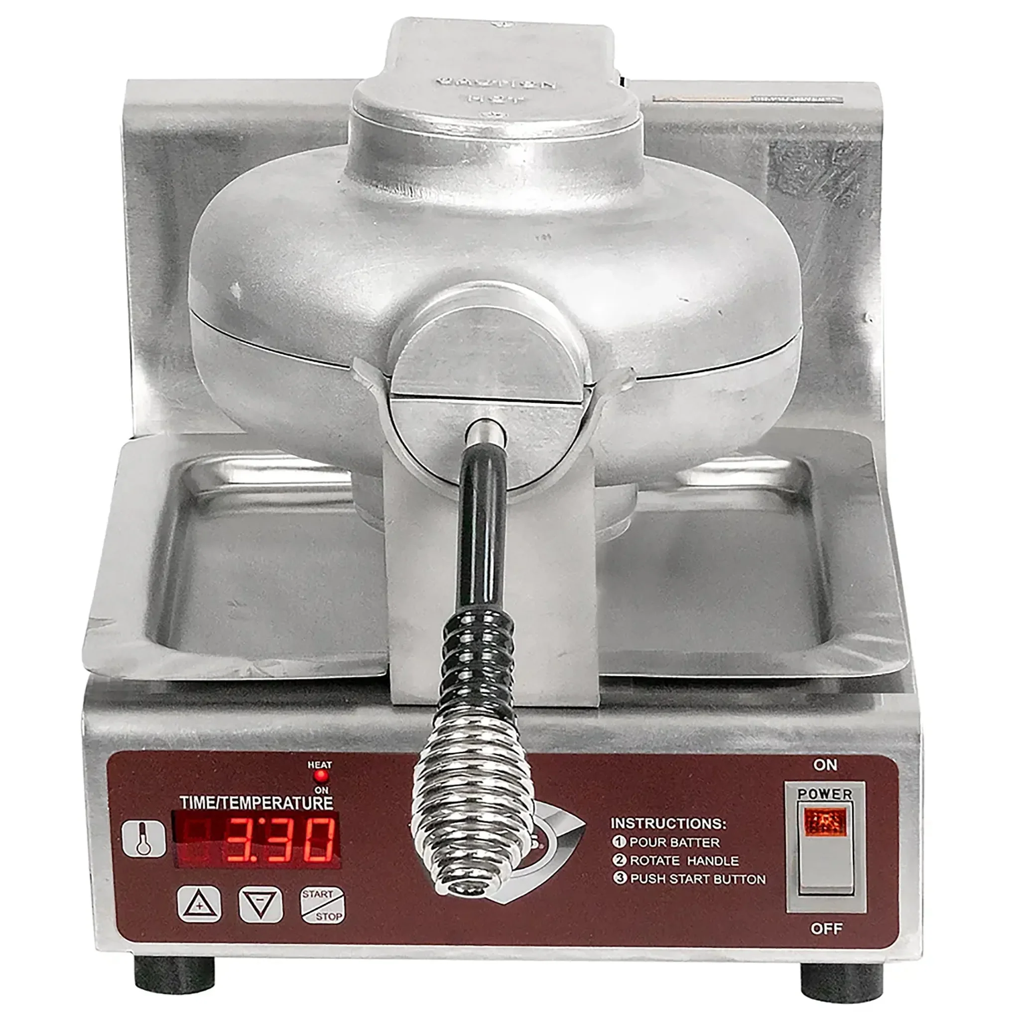 Wells BWB1SE-208V Heavy Duty Belgian 7" Waffle Baker - 208-240V - Image 2