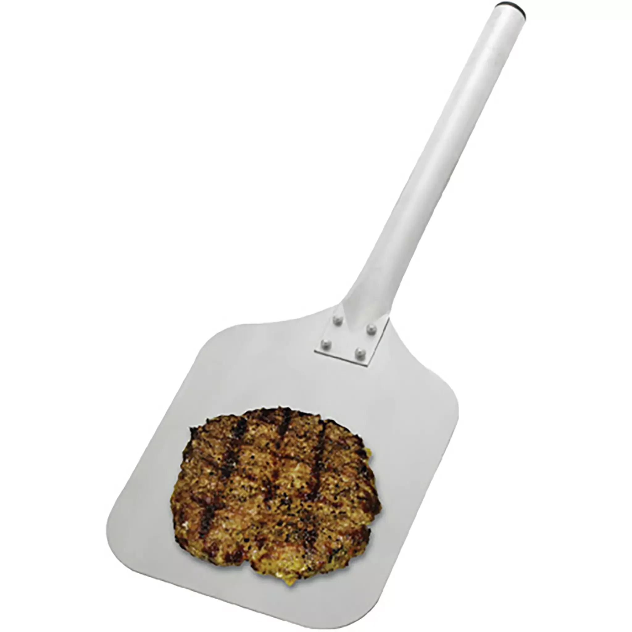 Winco 20″ Aluminum Pizza and Burger Peel - Image 2