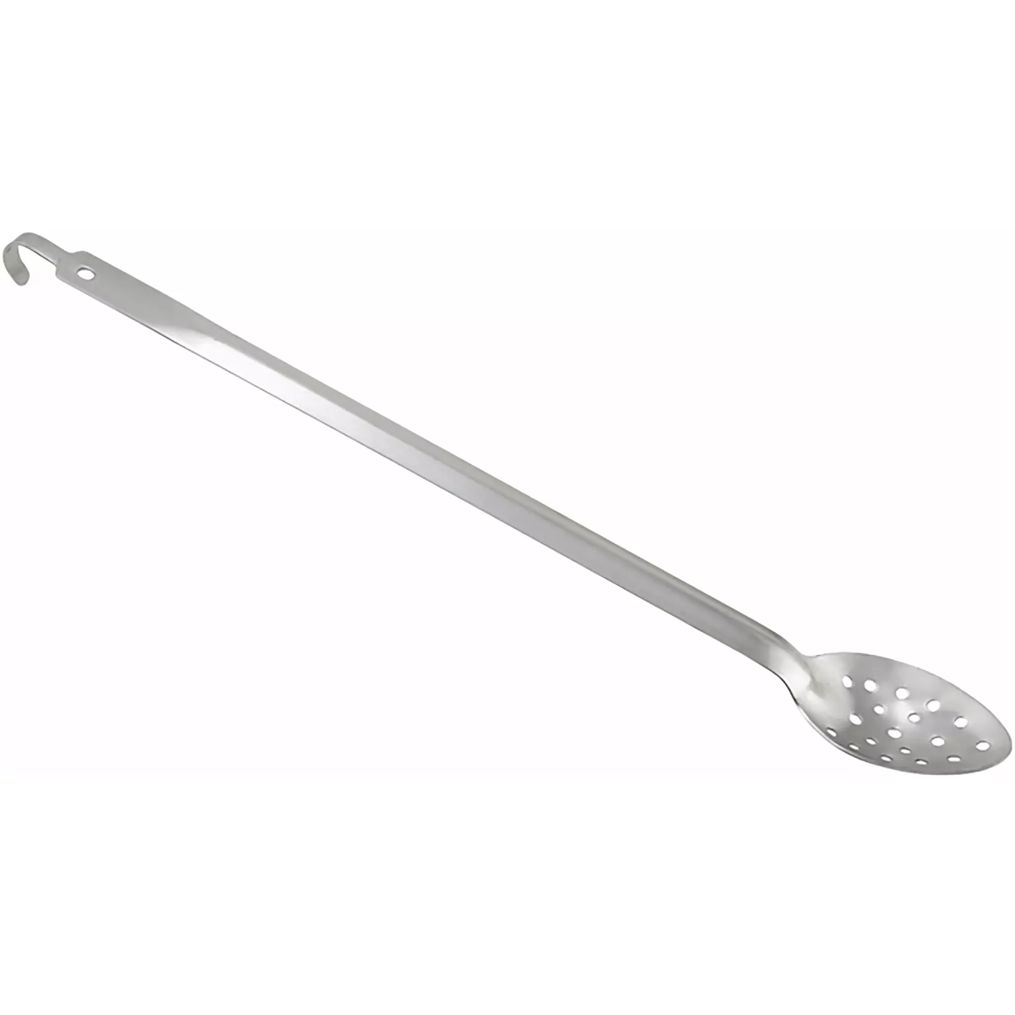 Winco 21″ Heavy-Duty Basting Spoon with Hook - Various Options - Image 3