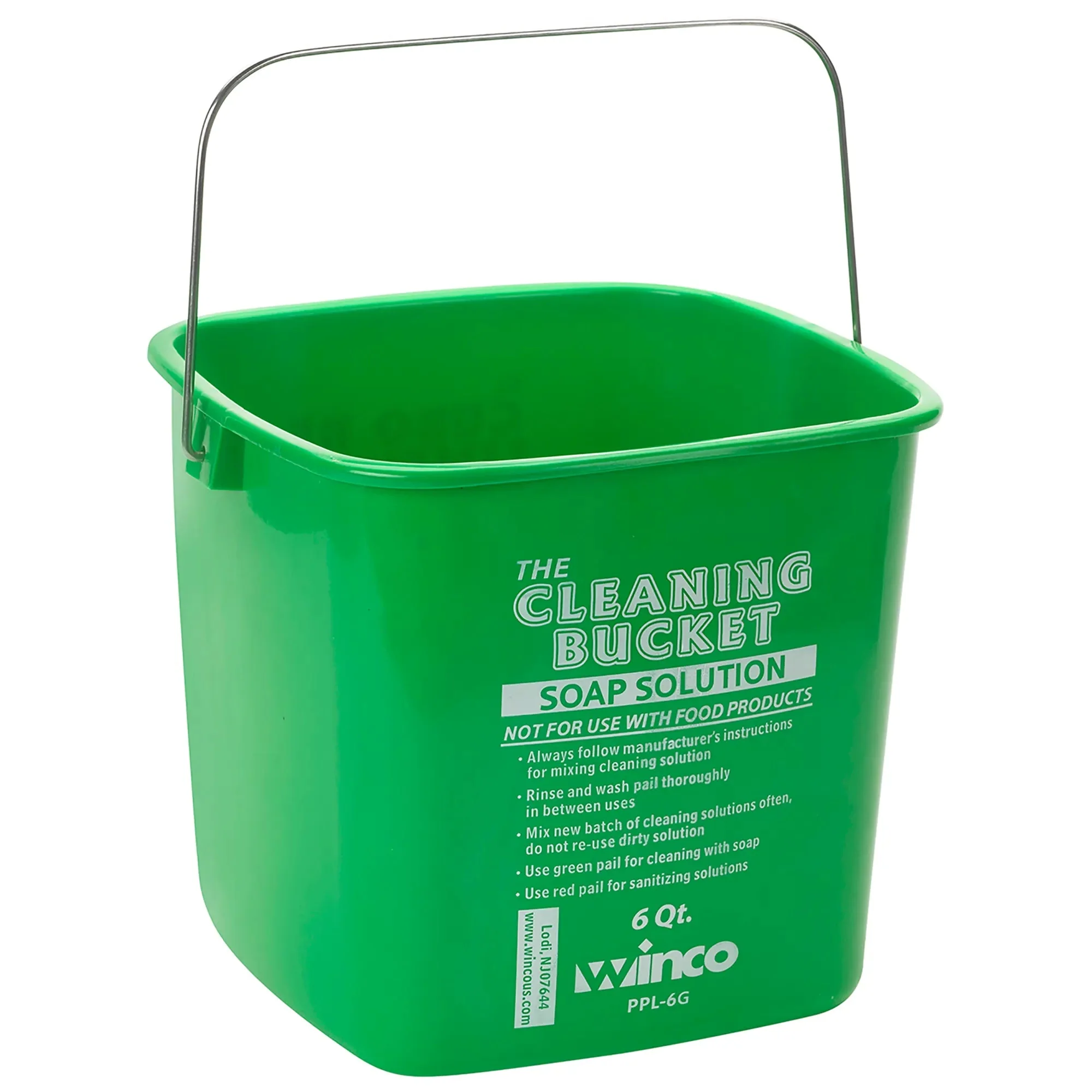Winco Cleaning Bucket - Various Colours/Sizes - Image 4