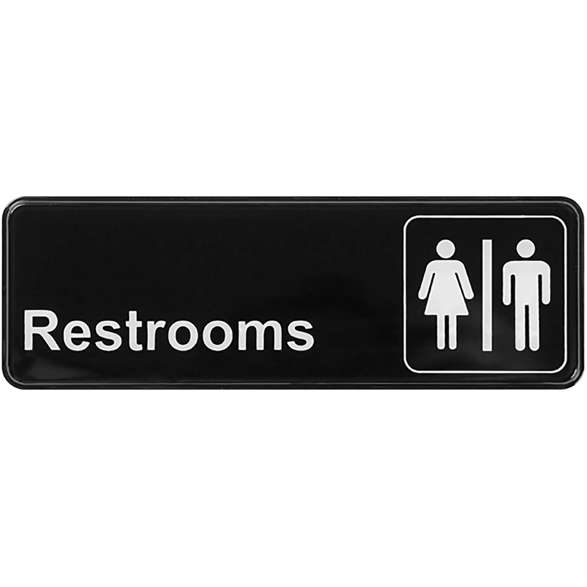 Winco 9" x 3" Information Sign - Various Styles - Image 7