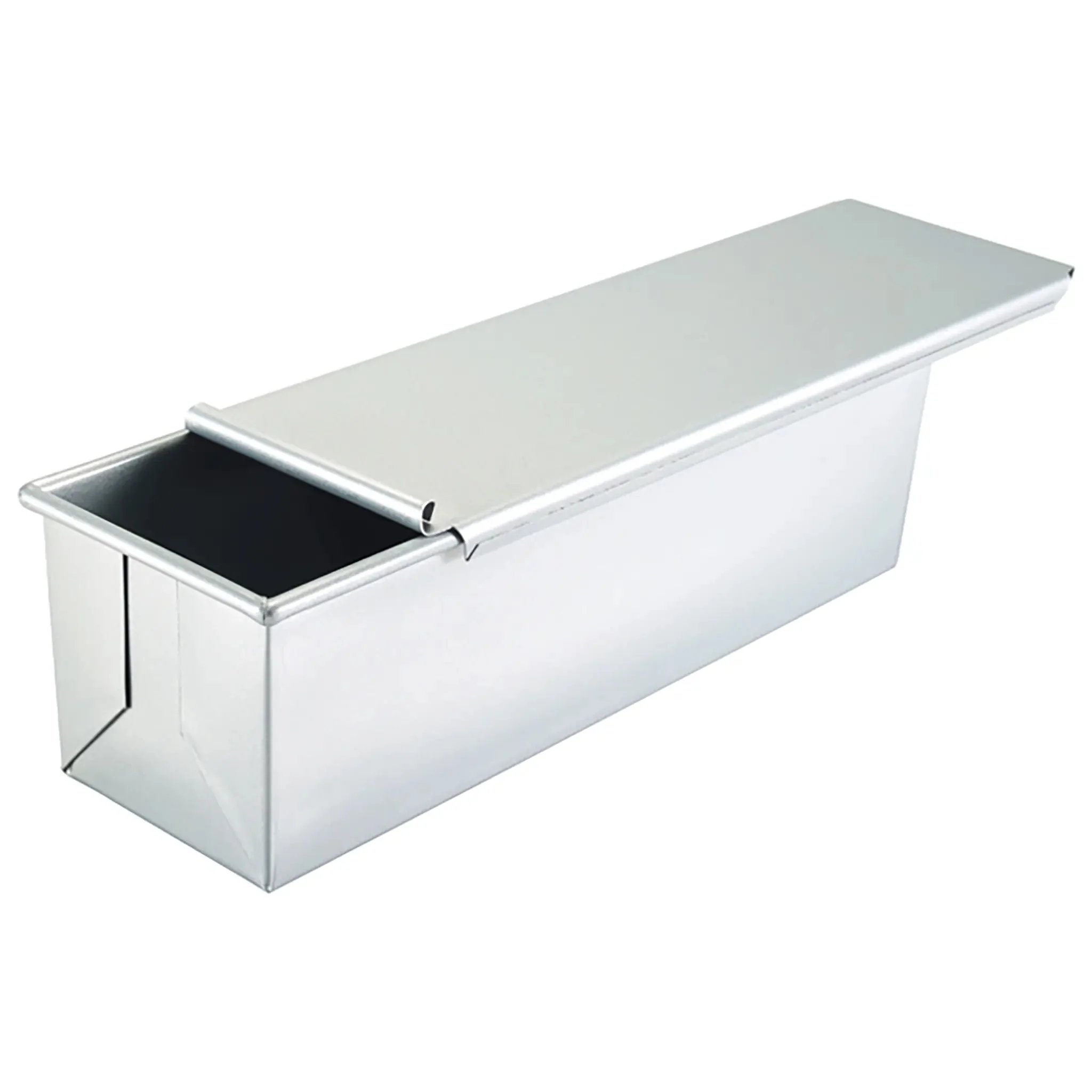 Winco Aluminized Steel Pullman Pan With Silicone Glaze - Image 2