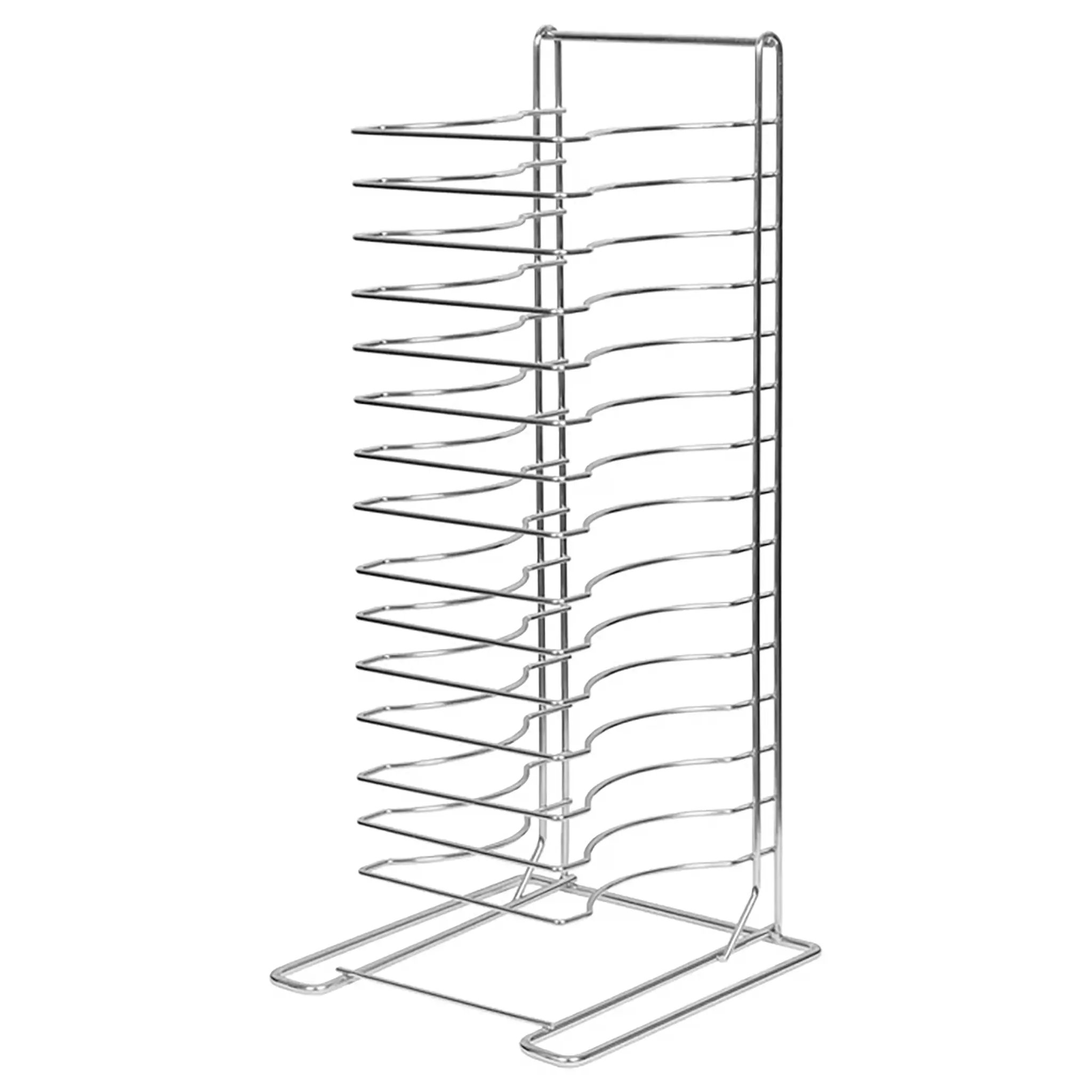 Winco Aluminum 15 Slot Pizza Rack