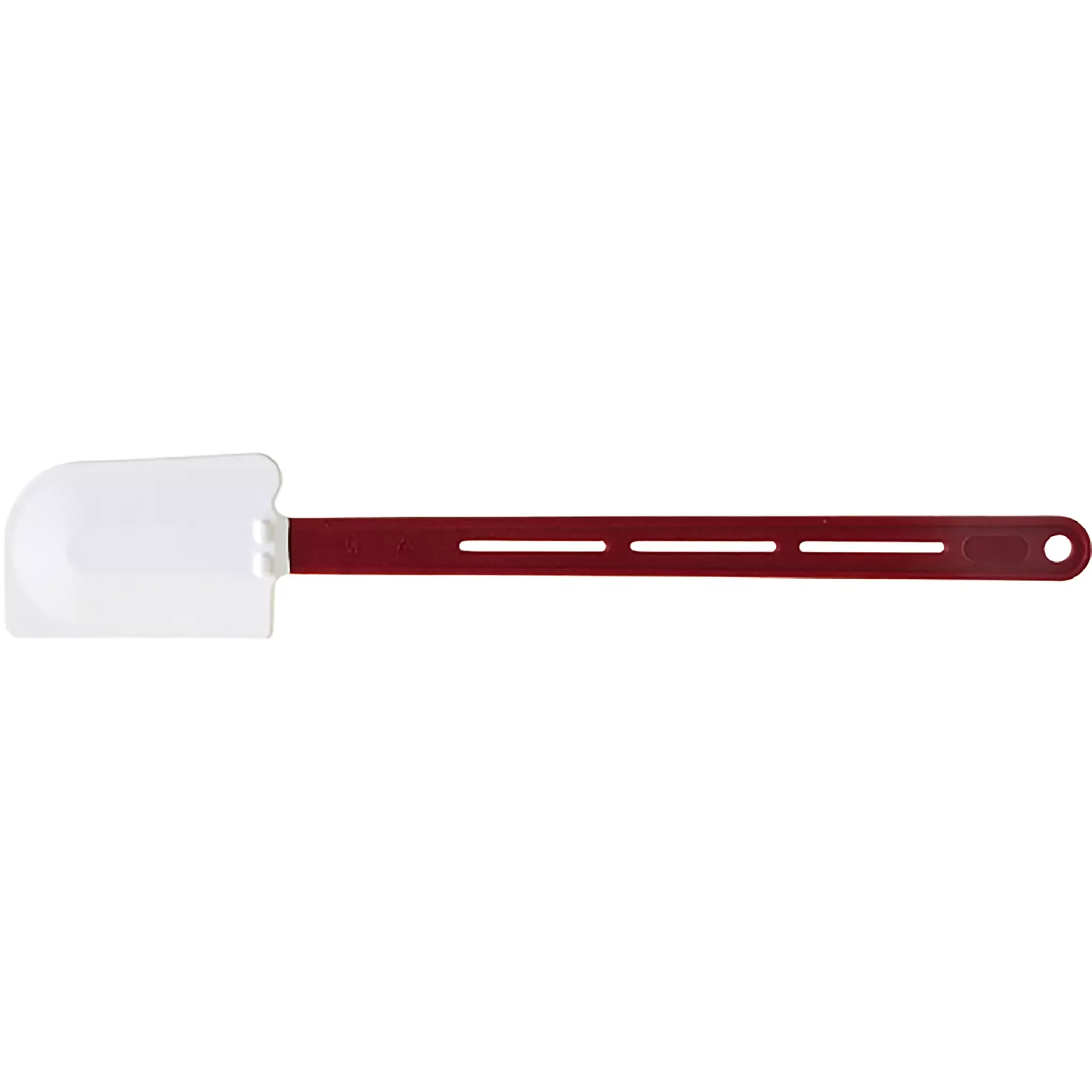 Winco Flat Blade Heat Resistant Silicone Spatula Scraper - Various Sizes - Image 4