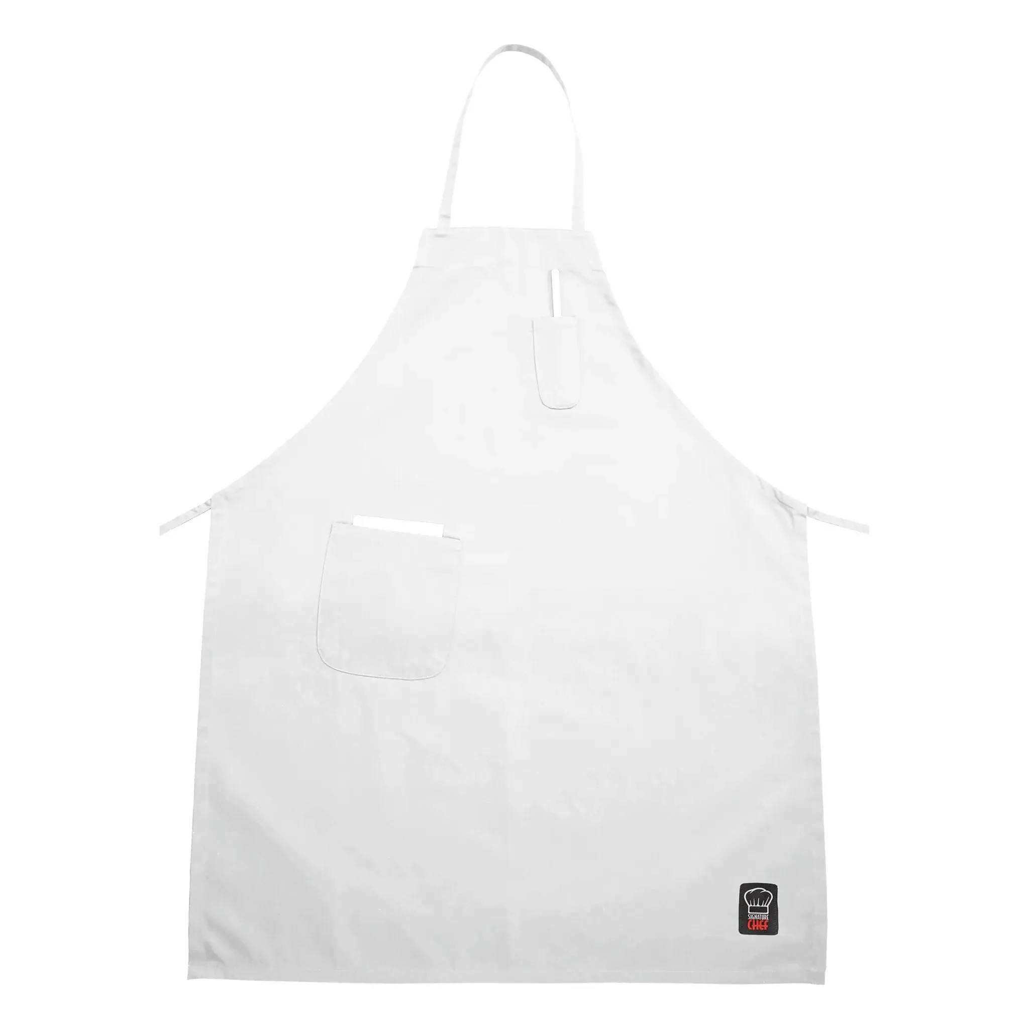 Winco Full-Length Bib Apron With Pockets - Various Colours - Image 3