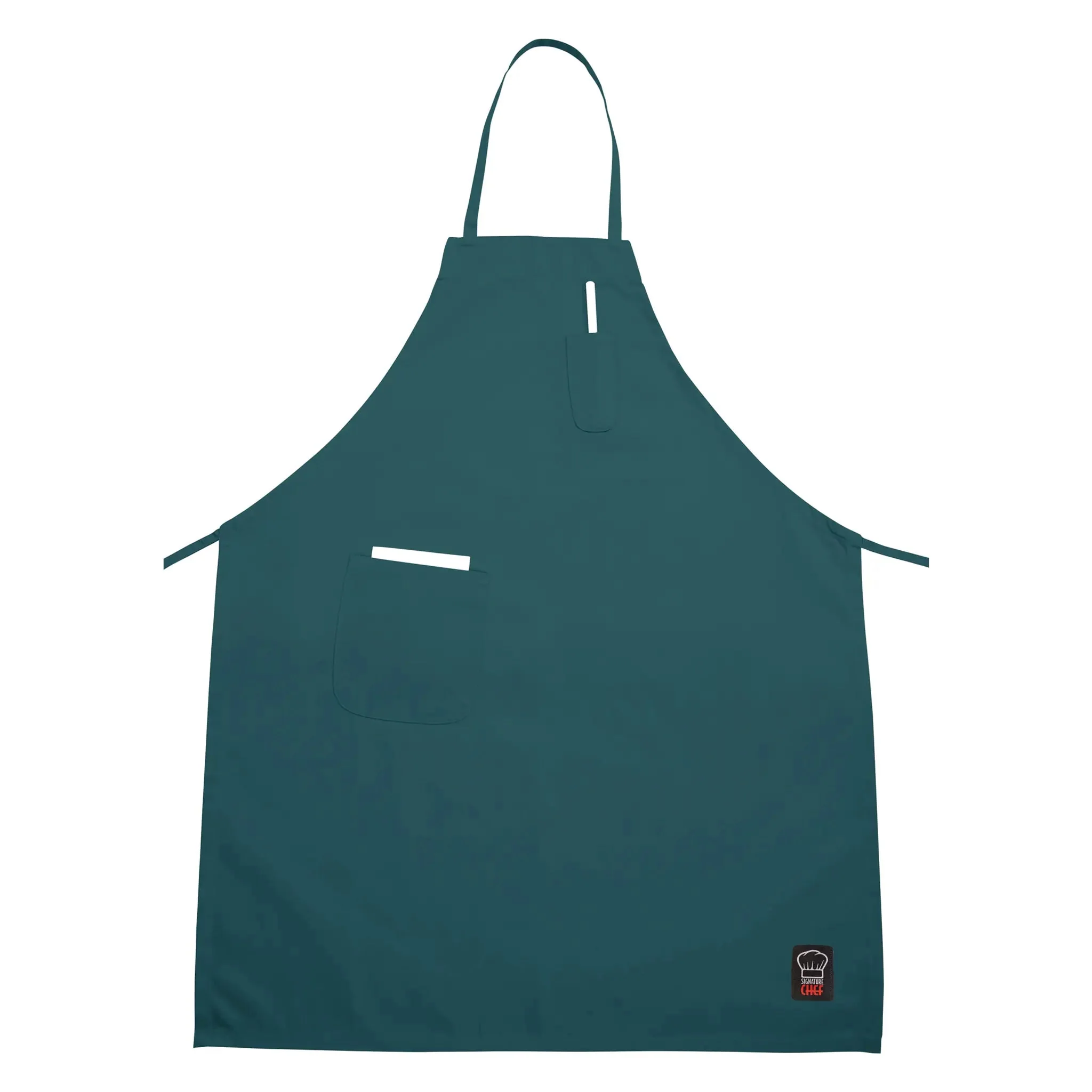 Winco Full-Length Bib Apron With Pockets - Various Colours - Image 5