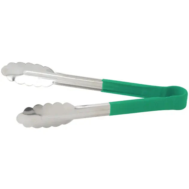 Winco Heat Resistant Heavy Duty Utility Tongs - Various Sizes/Colours - Image 4