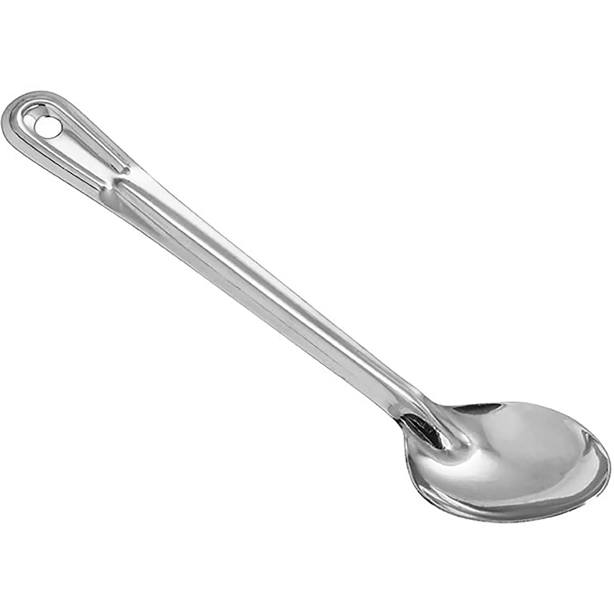 Winco Heavy-Duty Stainless Steel Basting Spoon - Various Sizes - Image 3