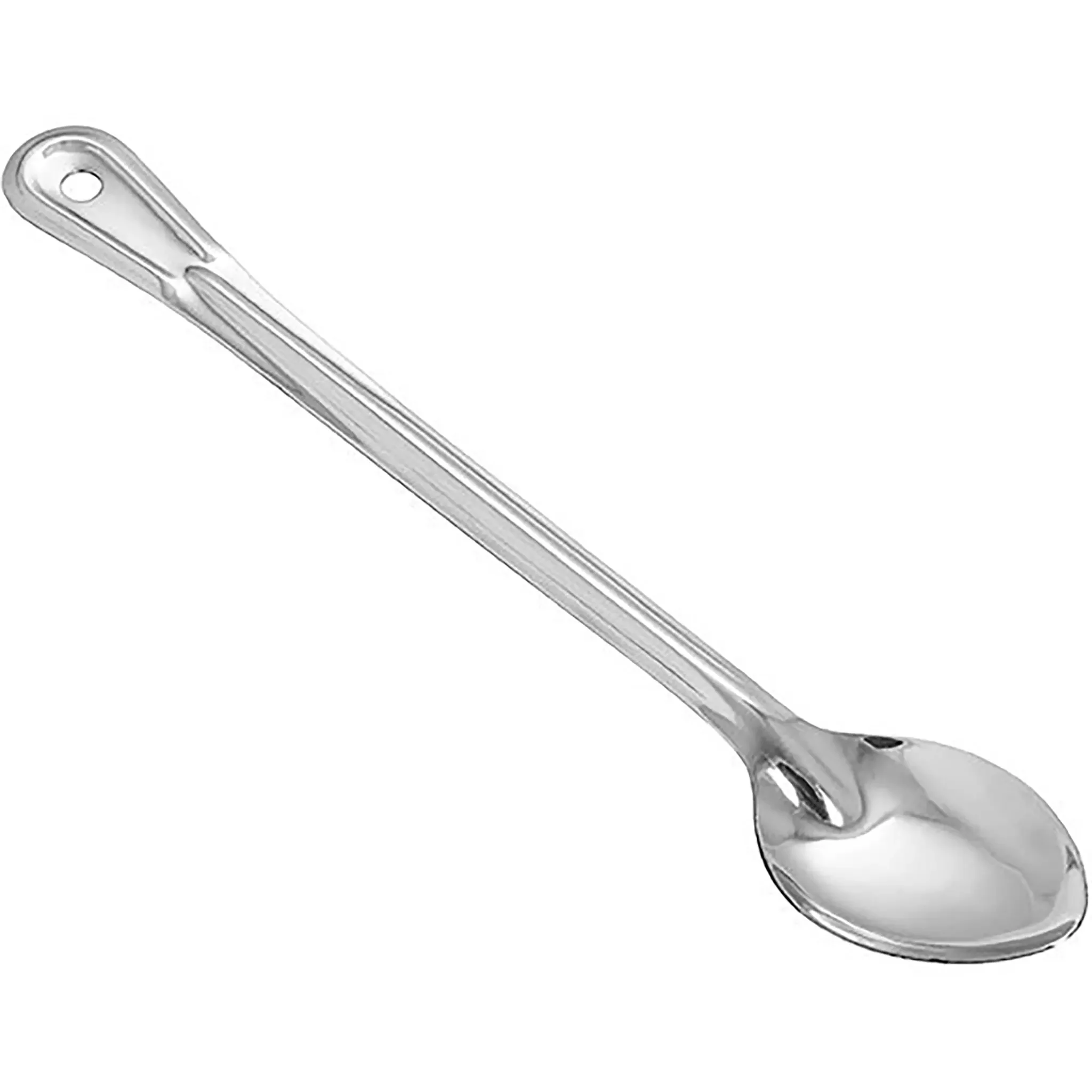 Winco Heavy-Duty Stainless Steel Basting Spoon - Various Sizes - Image 4