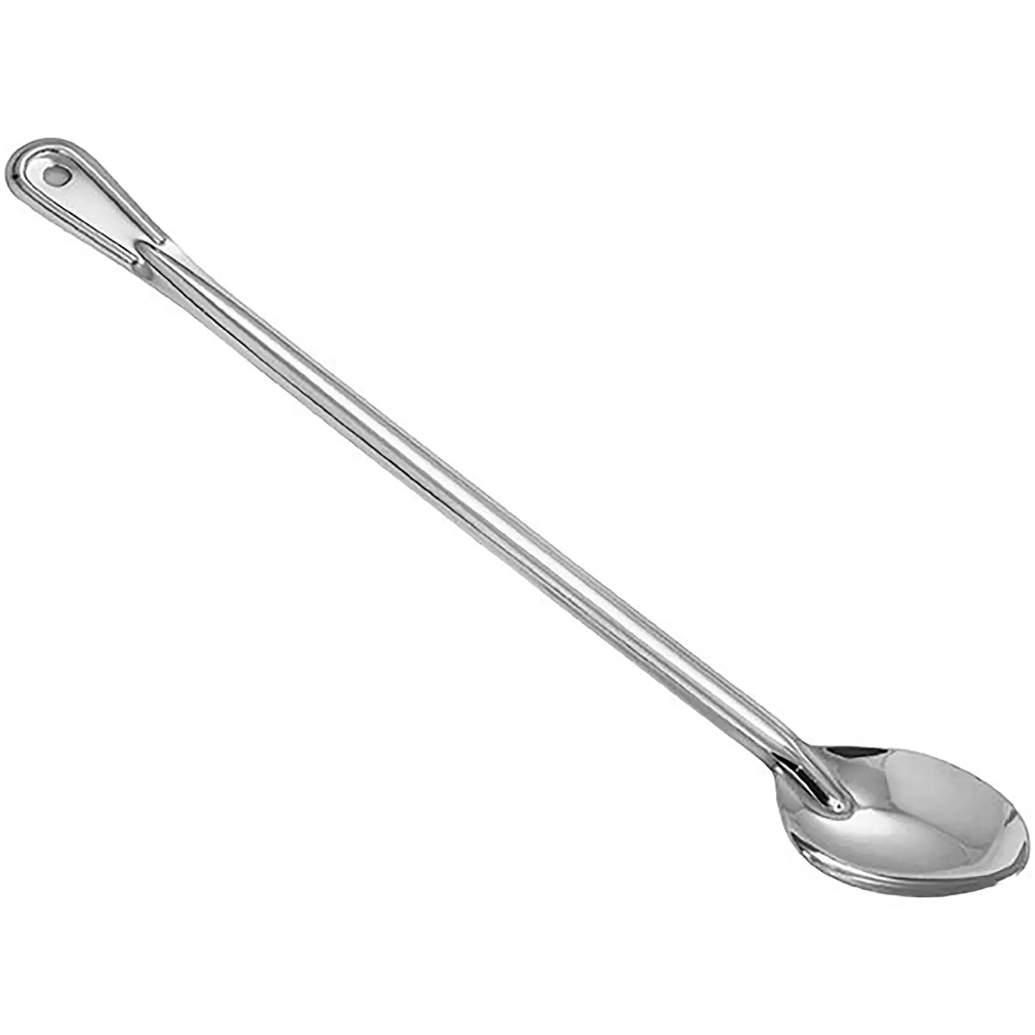 Winco Heavy-Duty Stainless Steel Basting Spoon - Various Sizes - Image 6