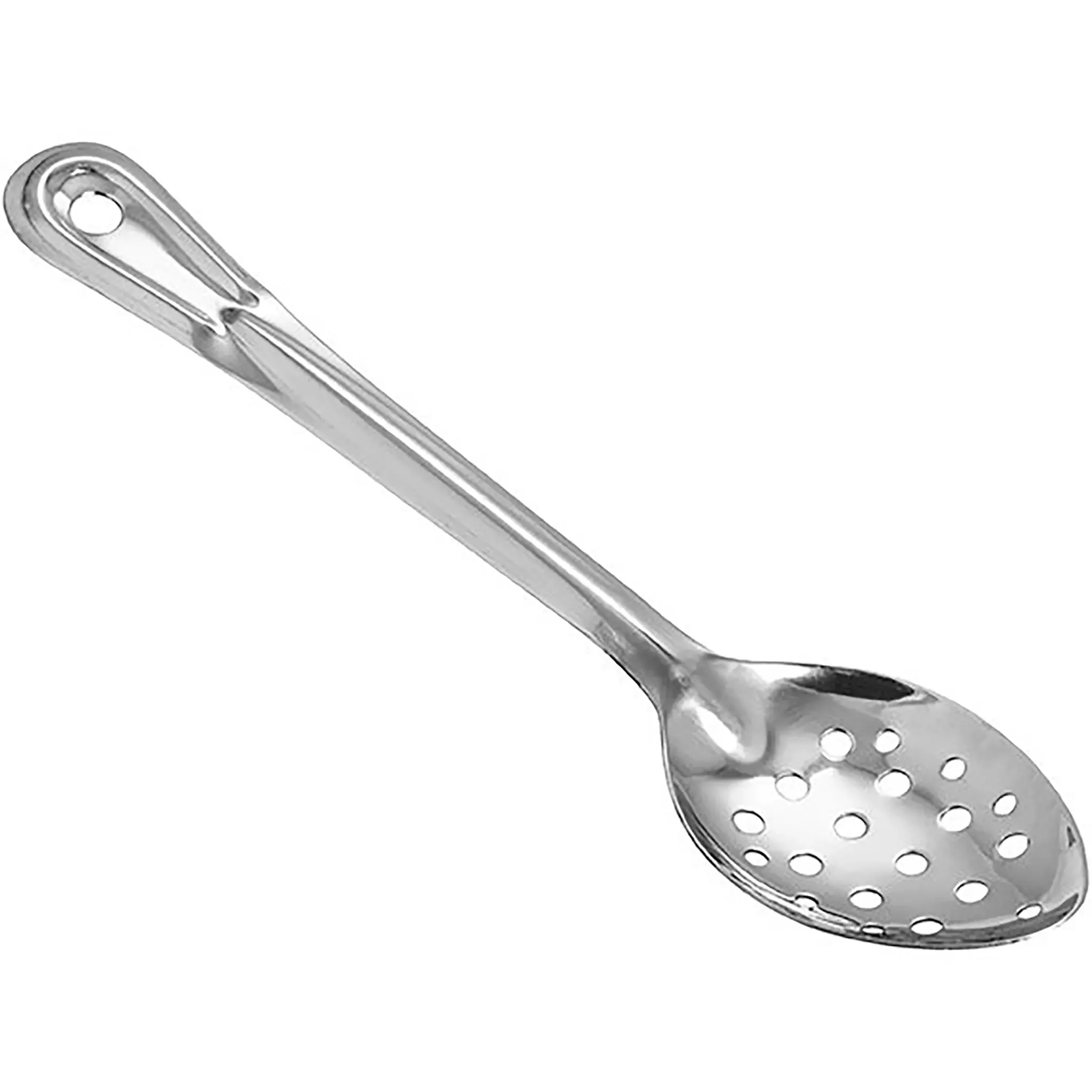 Winco Heavy-Duty Stainless Steel Basting Spoon - Various Sizes - Image 7