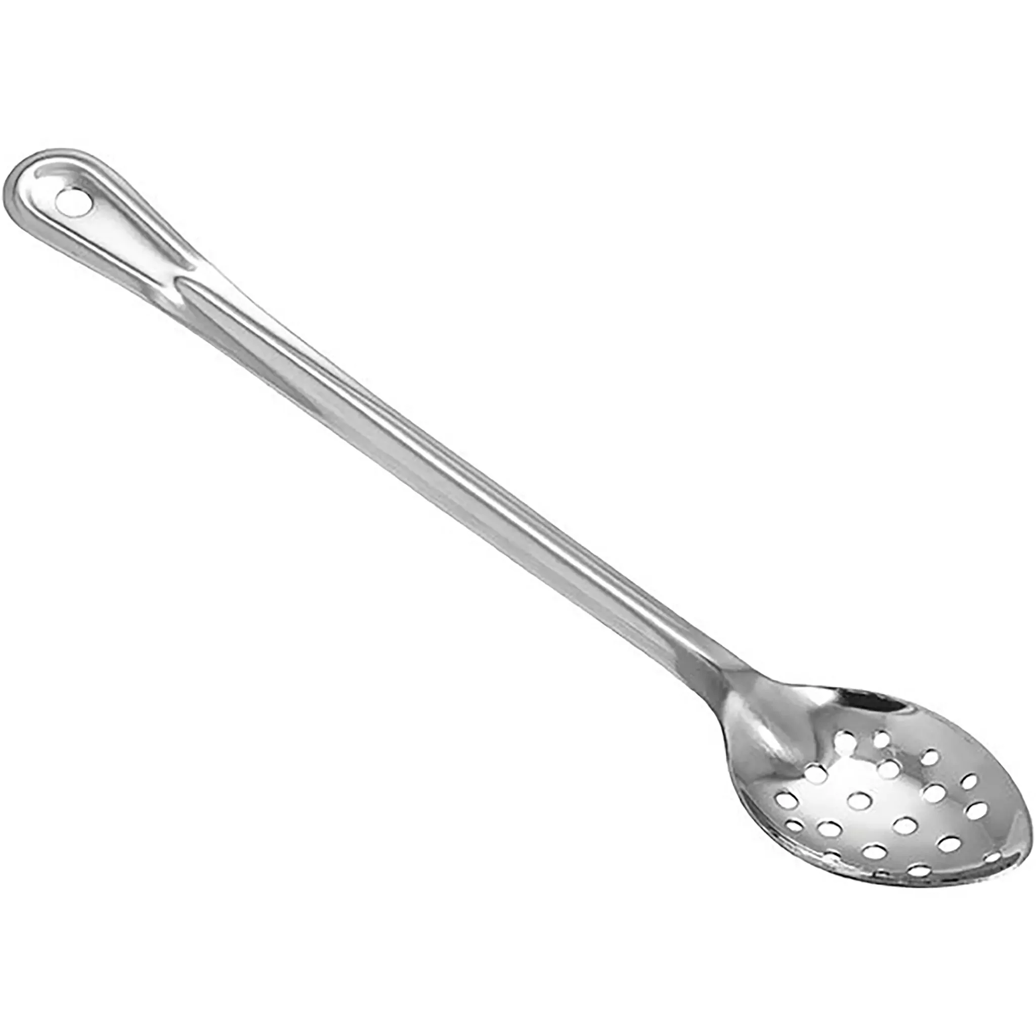 Winco Heavy-Duty Stainless Steel Basting Spoon - Various Sizes - Image 9