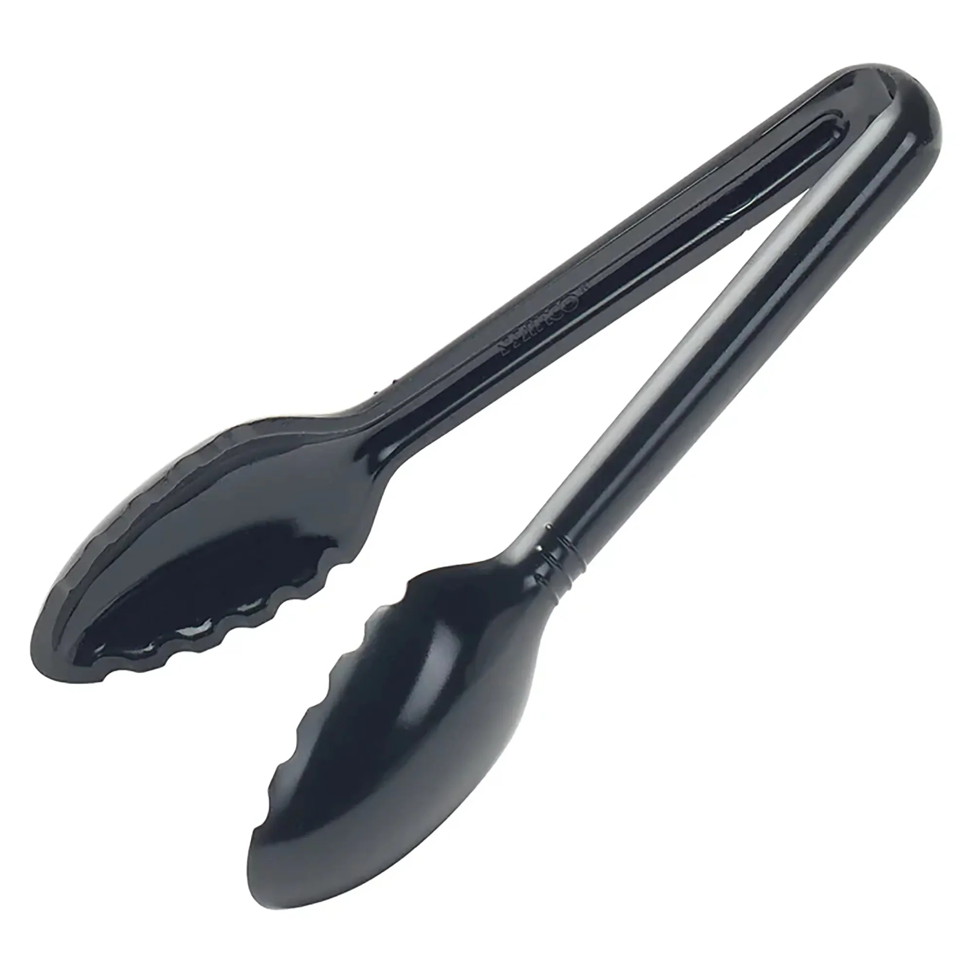 Winco CURV Black Serving Tongs - Various Sizes