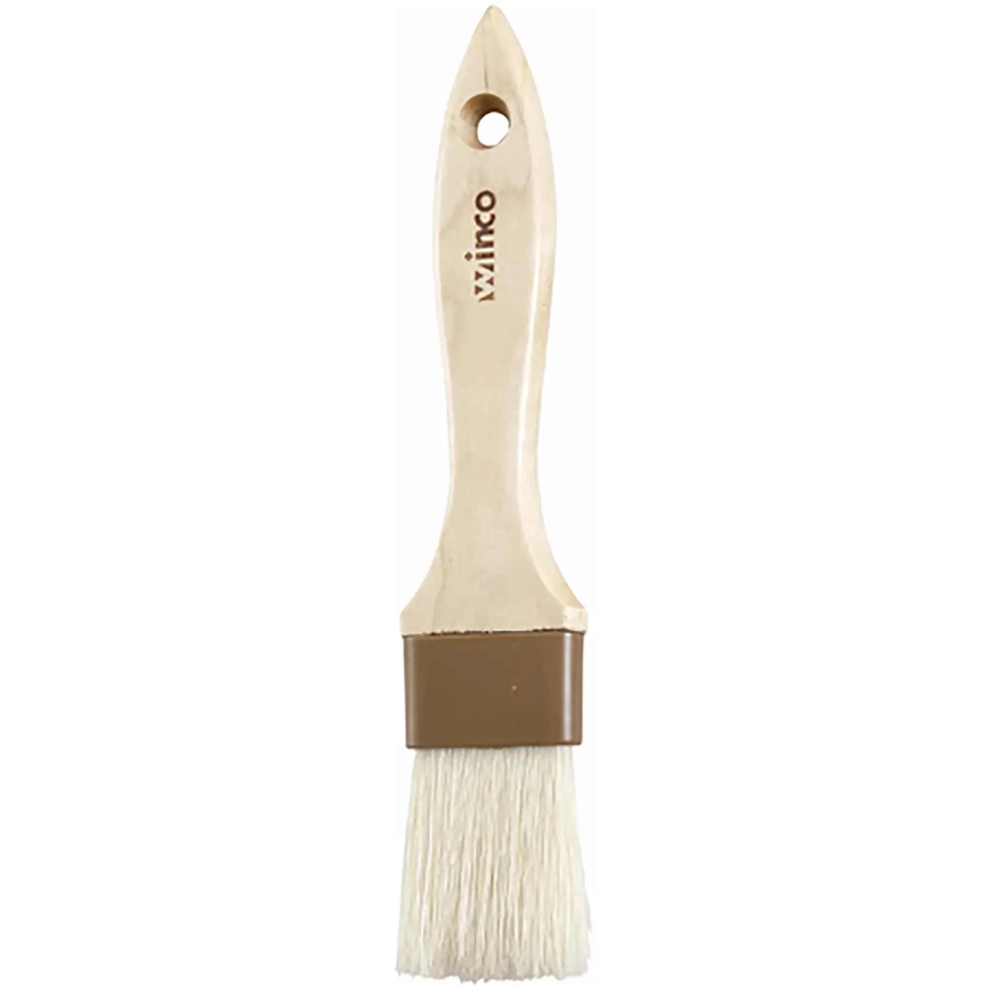 Winco Plastic Boar Bristle Pastry/Basting Brush - Various Sizes - Image 4