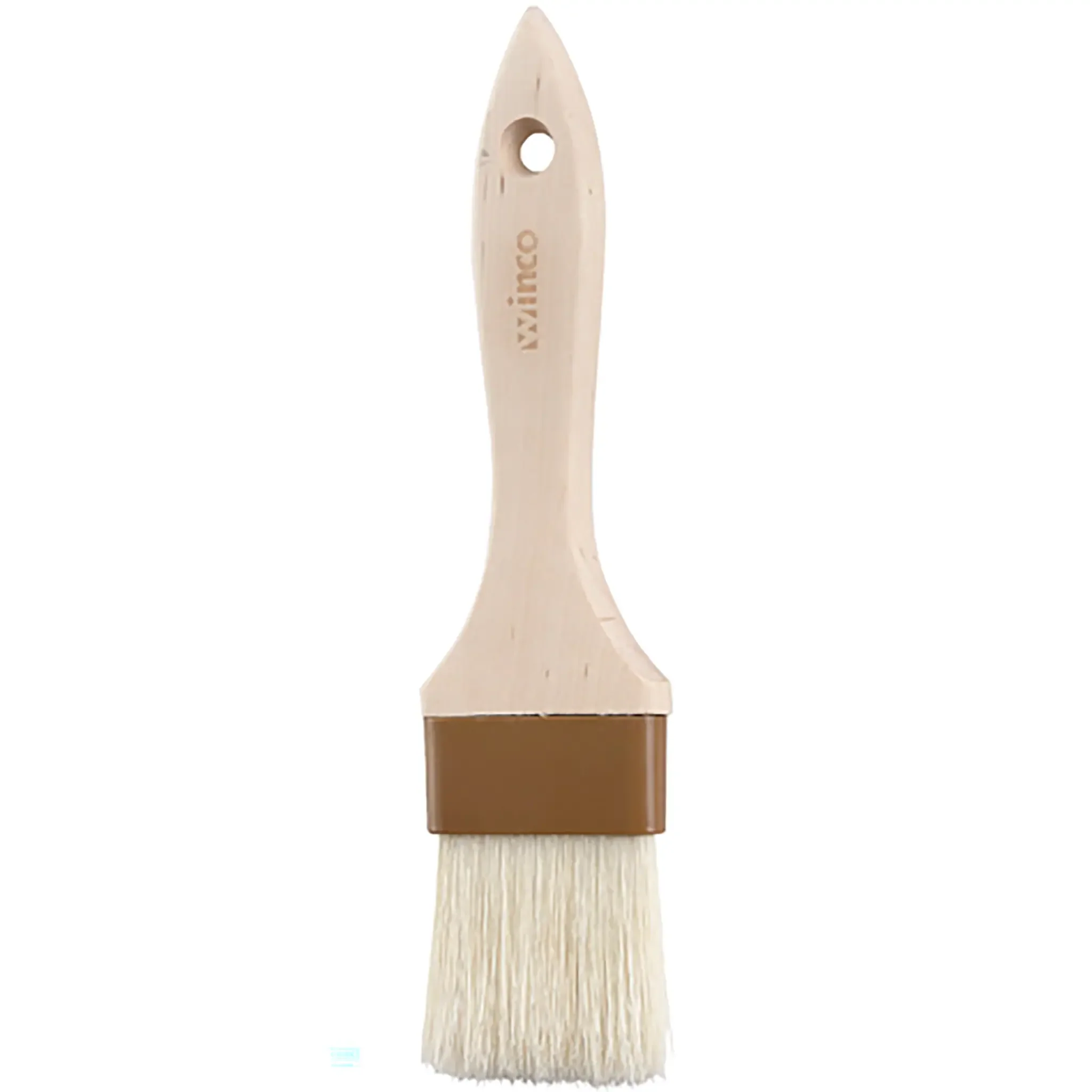 Winco Plastic Boar Bristle Pastry/Basting Brush - Various Sizes - Image 5
