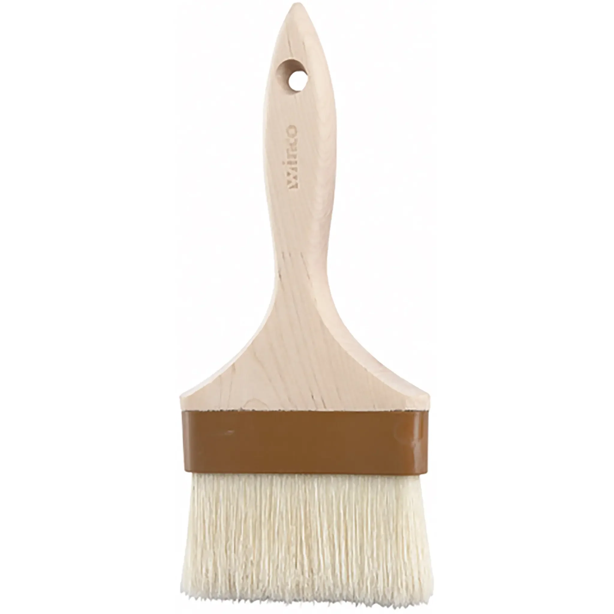Winco Plastic Boar Bristle Pastry/Basting Brush - Various Sizes - Image 7