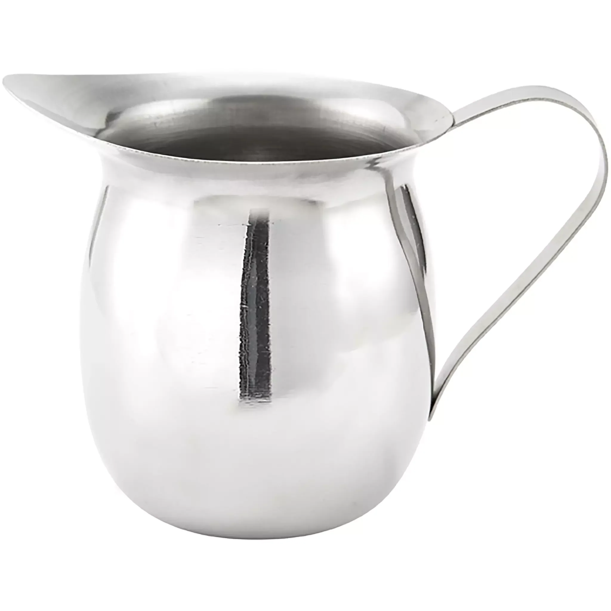 Winco Stainless Steel Bell Creamer - Image 3