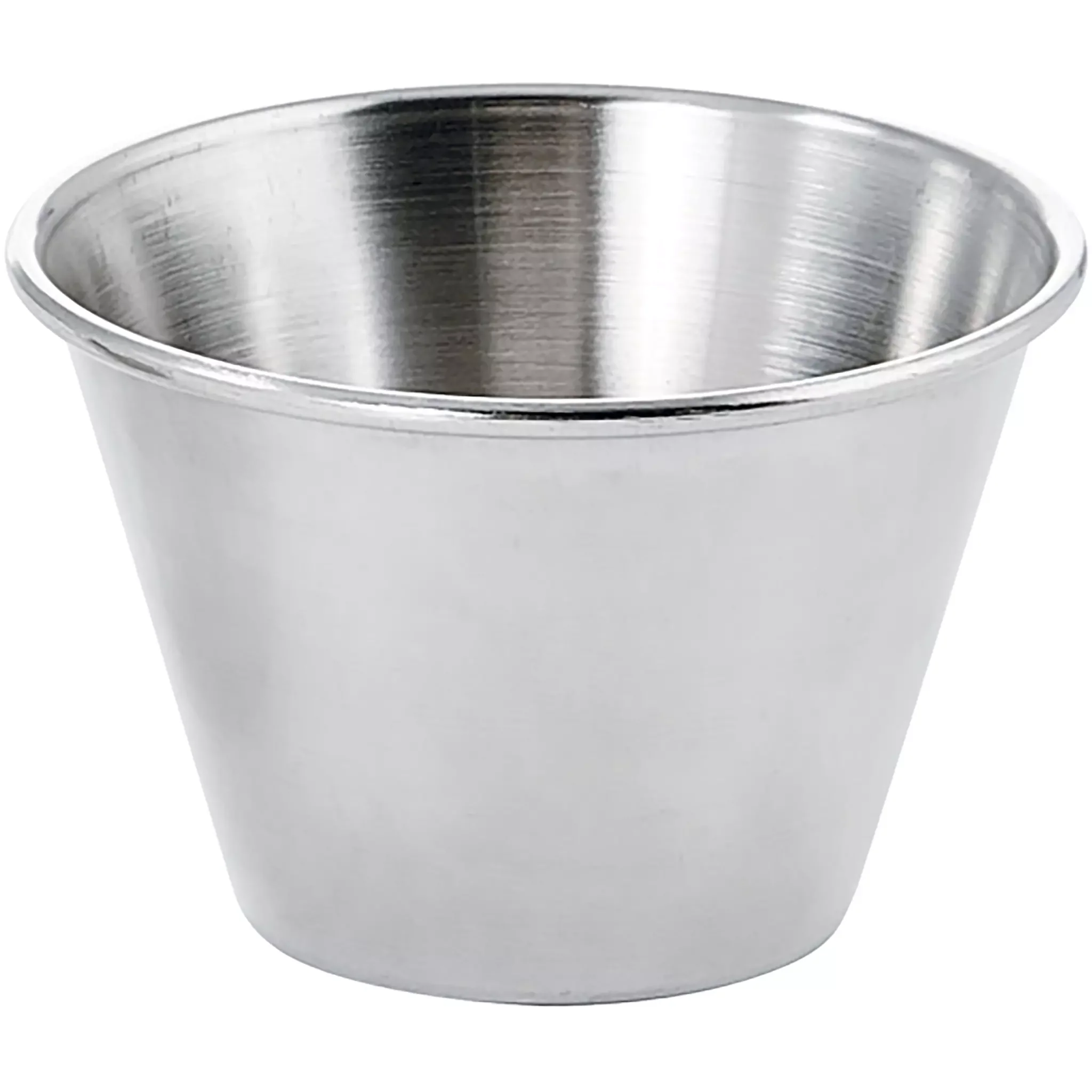Winco Stainless Steel Condiment Cup (Pack of 12) - Various Sizes - Image 4