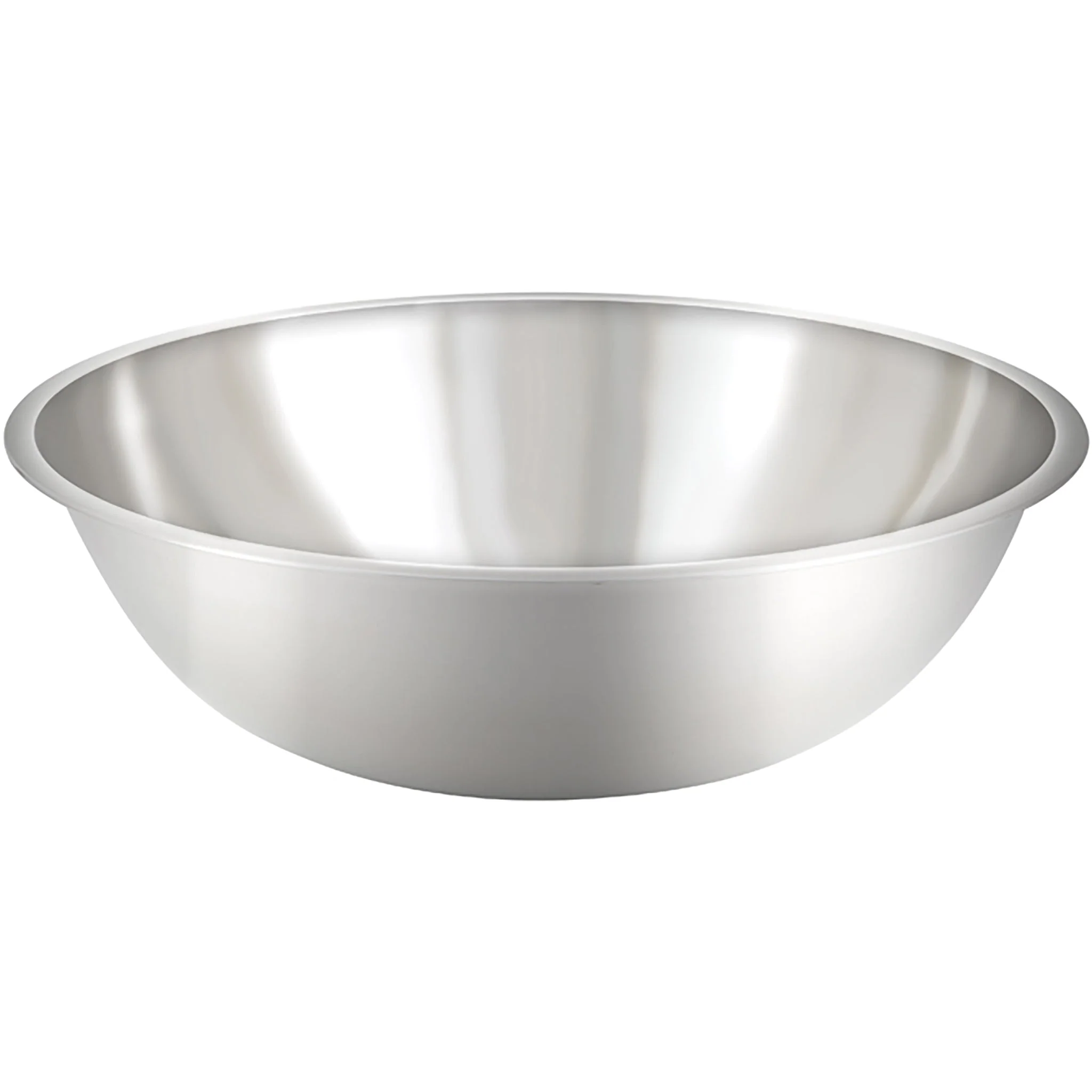 Winco Stainless Steel Economy Mixing Bowl - Various Sizes - Image 5