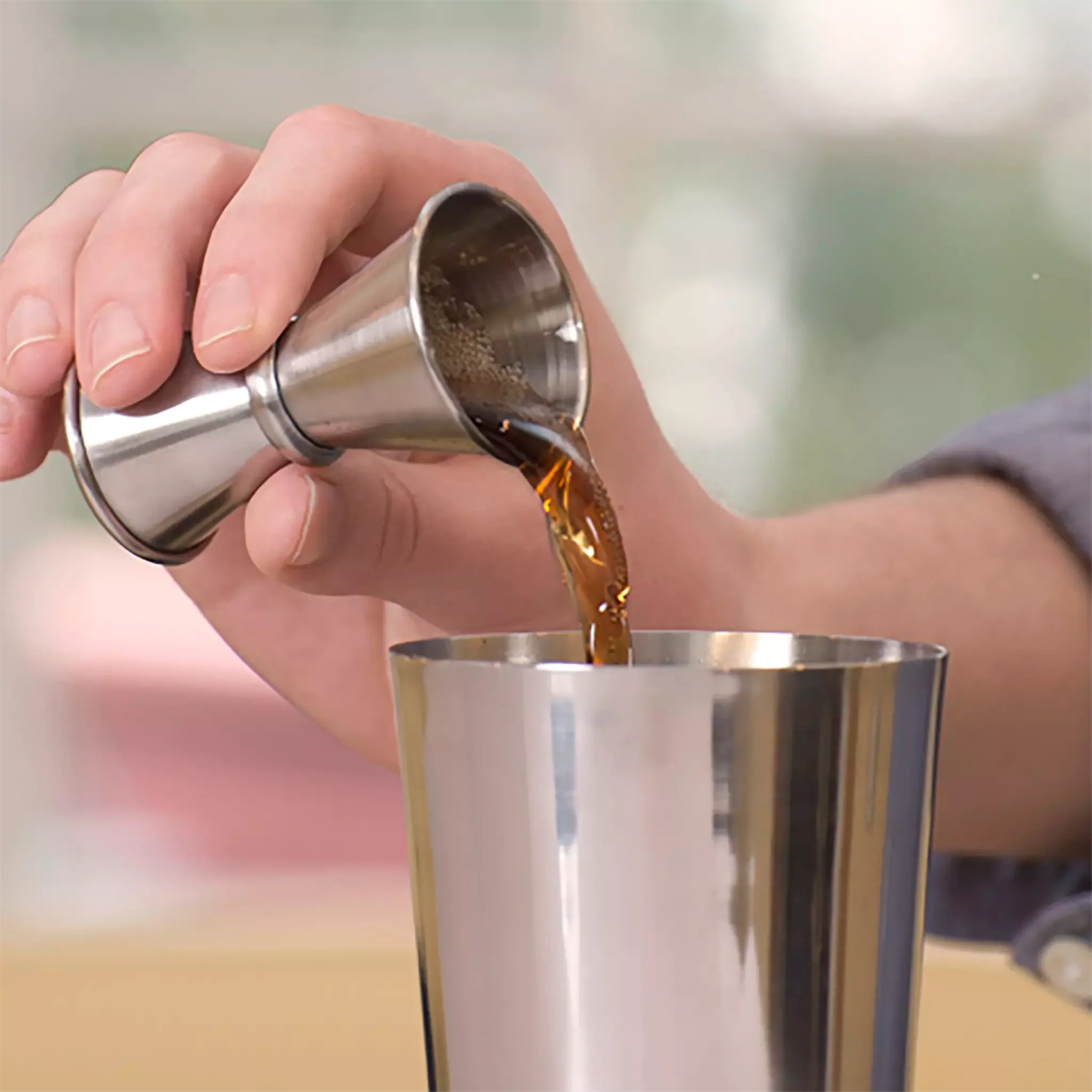 Winco Stainless Steel Jigger - Various Sizes - Image 4
