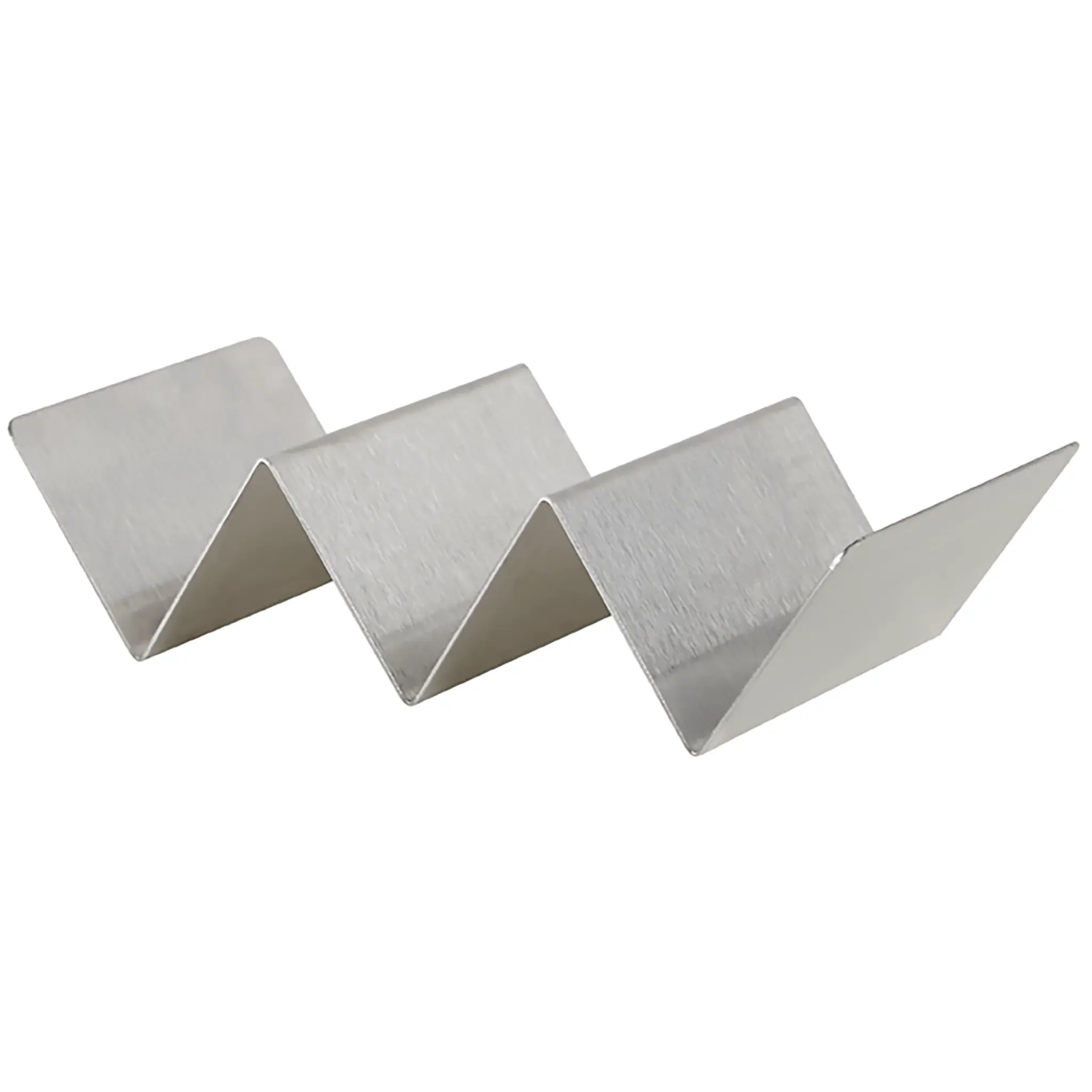 Winco Stainless Steel Taco Holder - Various Sizes - Image 3
