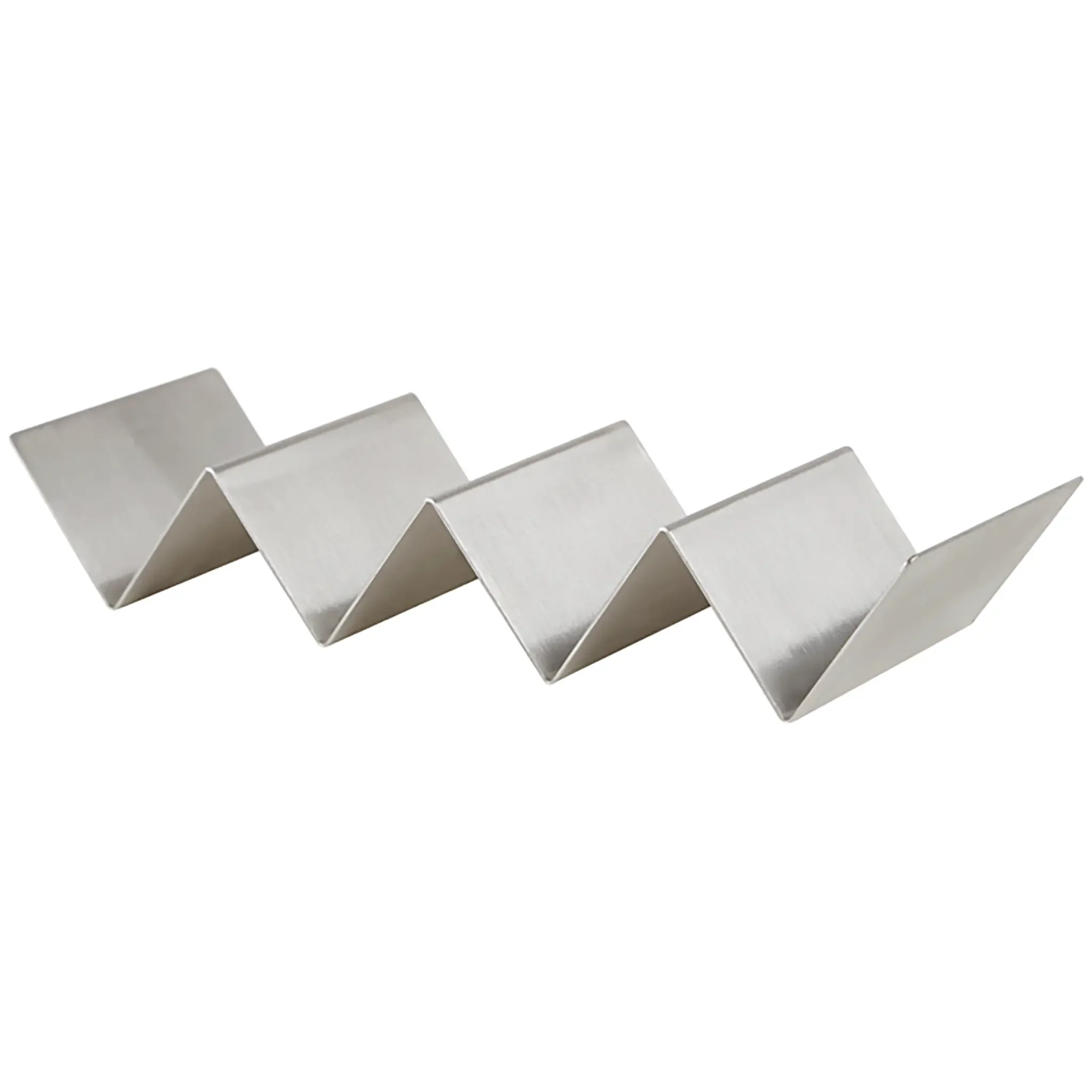 Winco Stainless Steel Taco Holder - Various Sizes - Image 4