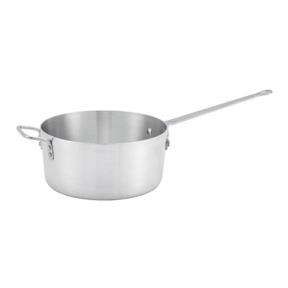 Winco ASP Series Tapered Aluminum Sauce Pan - Various Sizes - Image 3