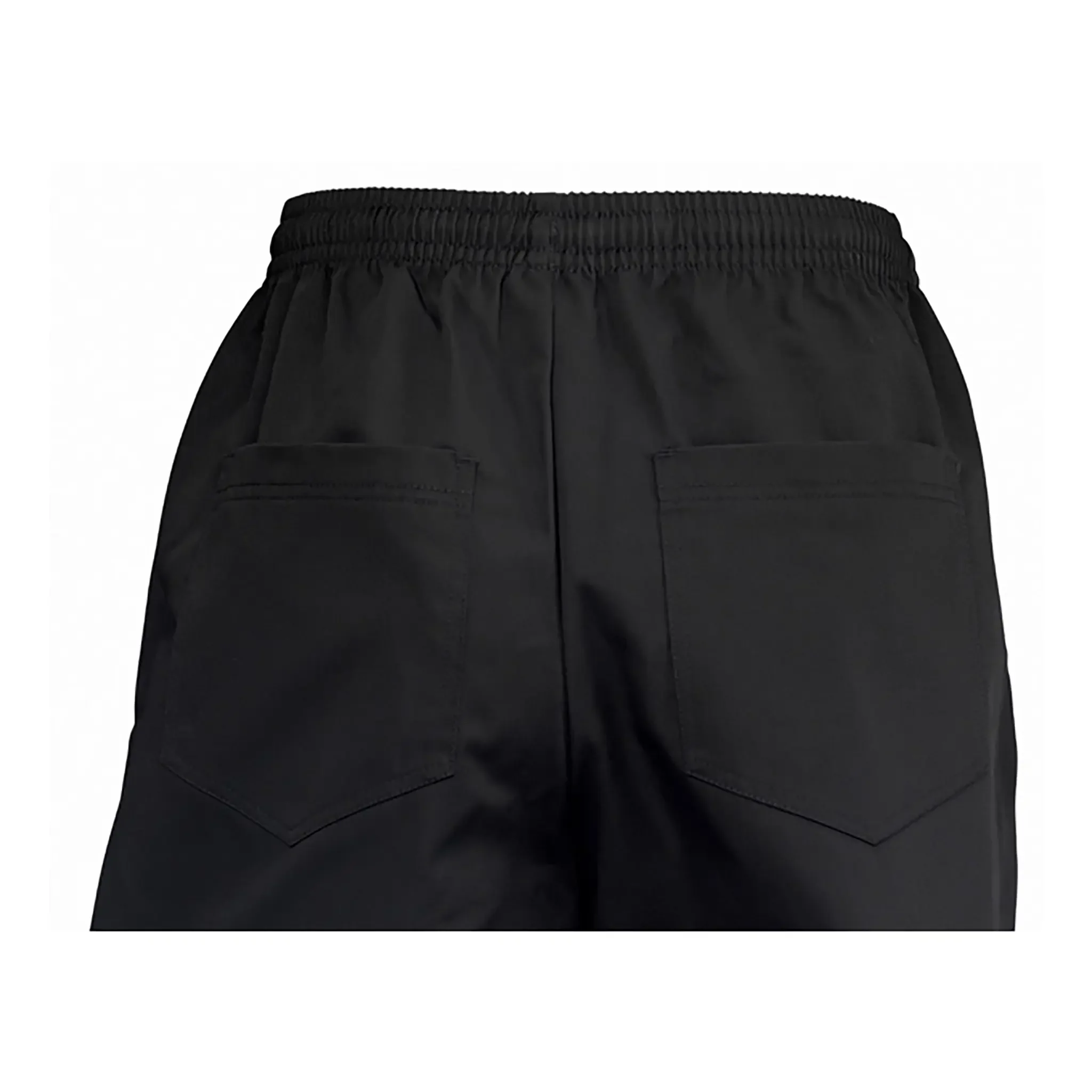 Winco Black Universal Fit Chef Pants - Various Sizes - Image 4